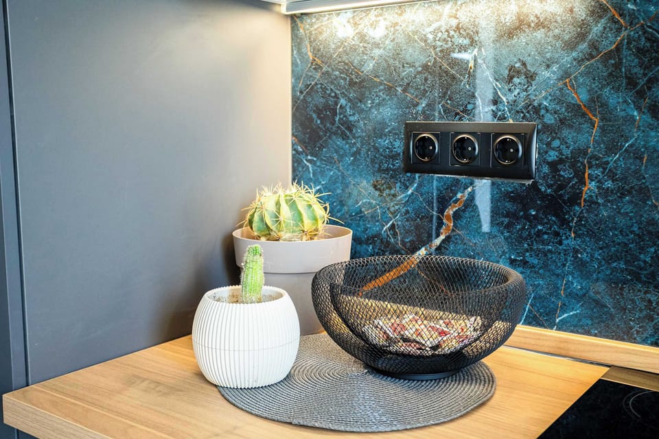 Thoughtful decorative details throughout