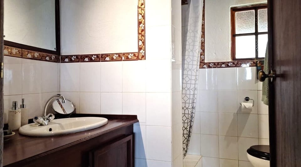 Luxury Double Room, River View | Bathroom | Hair dryer, towels, soap, shampoo