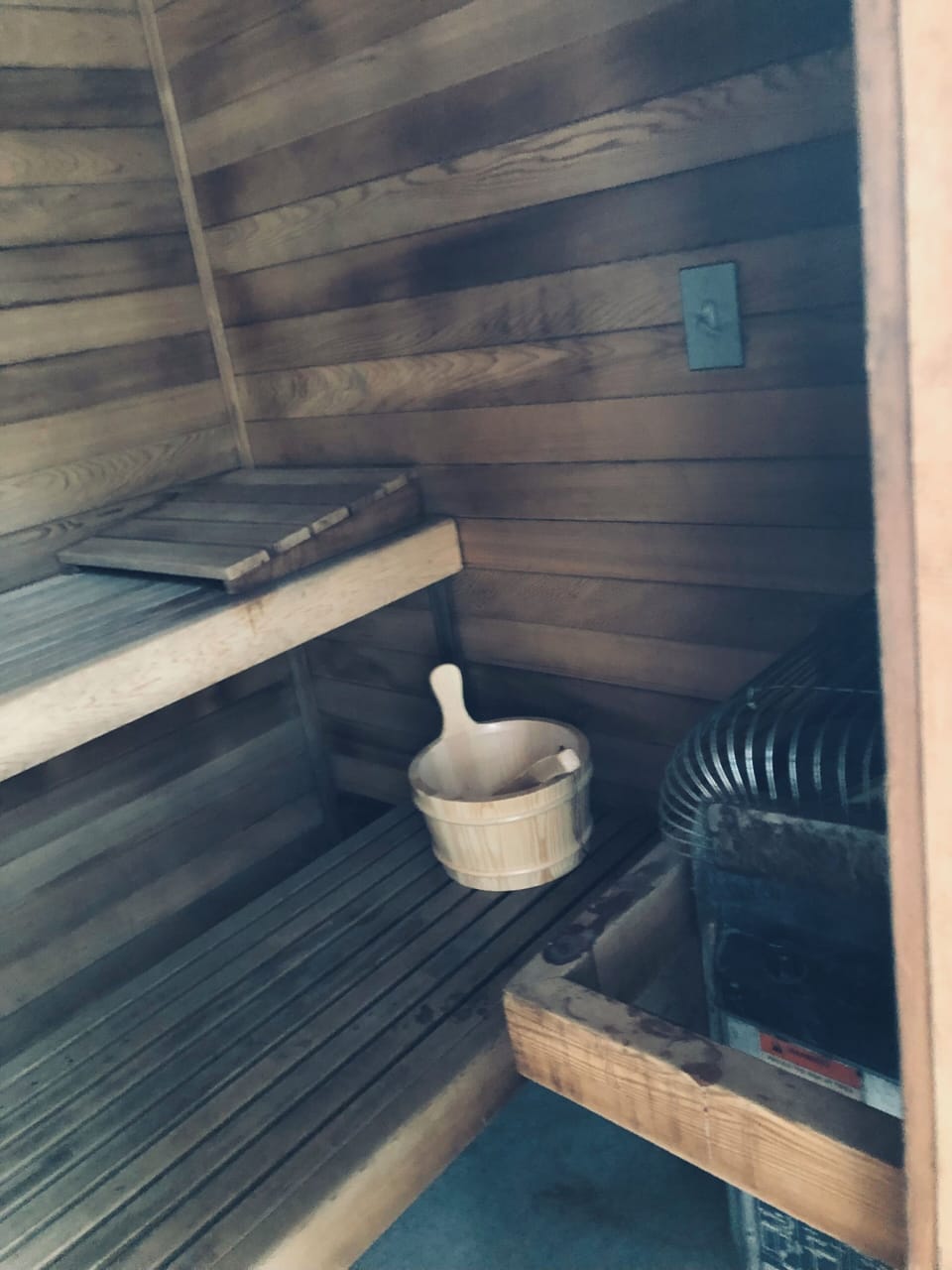 Sauna downstairs
