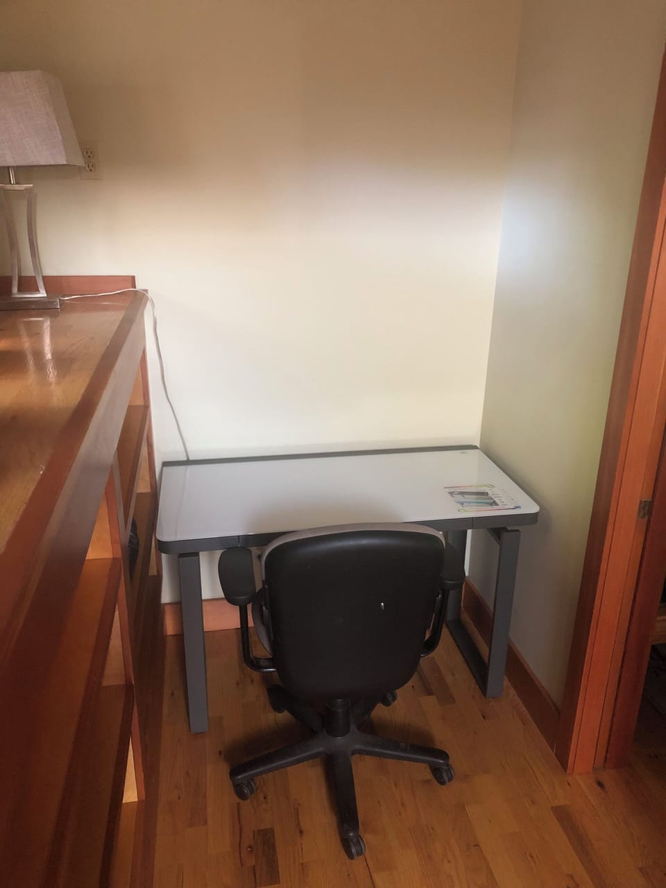 Office stand up adjustable desk.