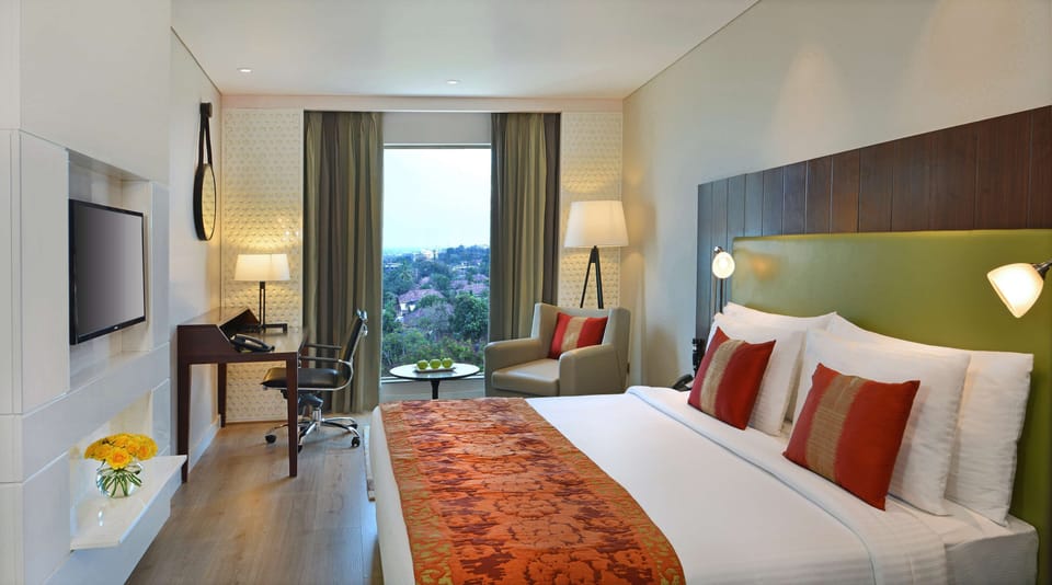 Minibar, in-room safe, desk, blackout drapes