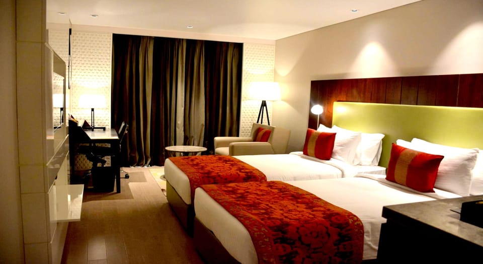 Minibar, in-room safe, desk, blackout drapes