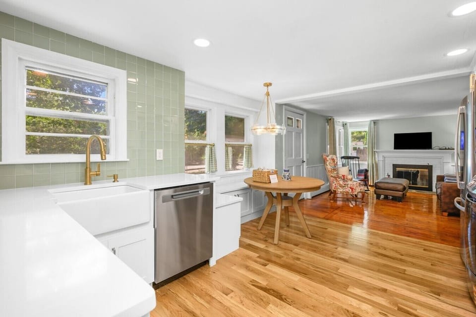 Kitchen and Living Room