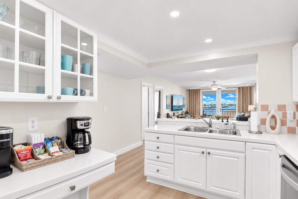 Fully Equipped Kitchen with Coffee Bar