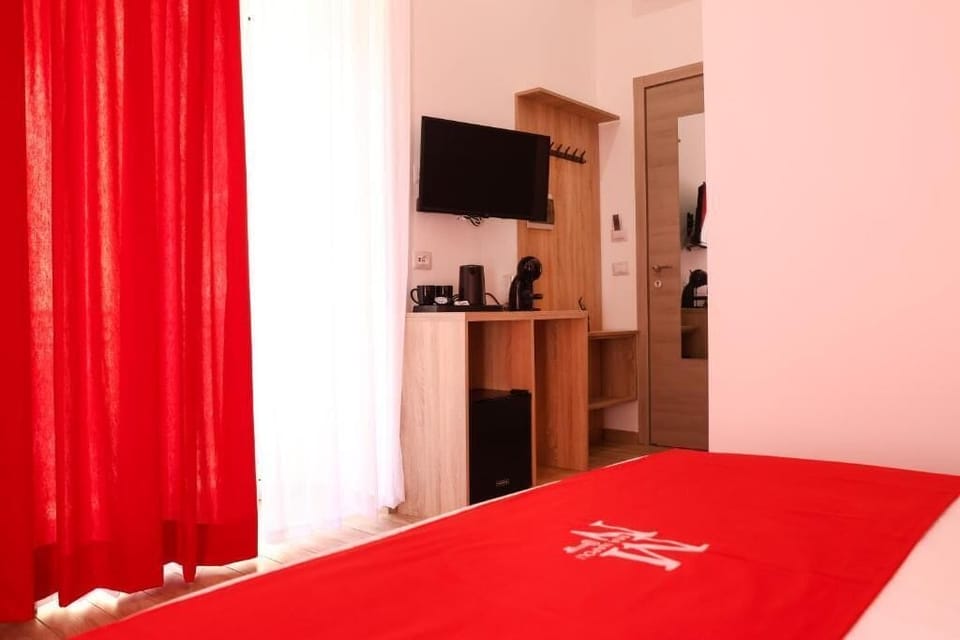 Deluxe Double Room, Balcony, City View (Sophia Loren) | In-room safe, blackout drapes, iron/ironing board (on request)