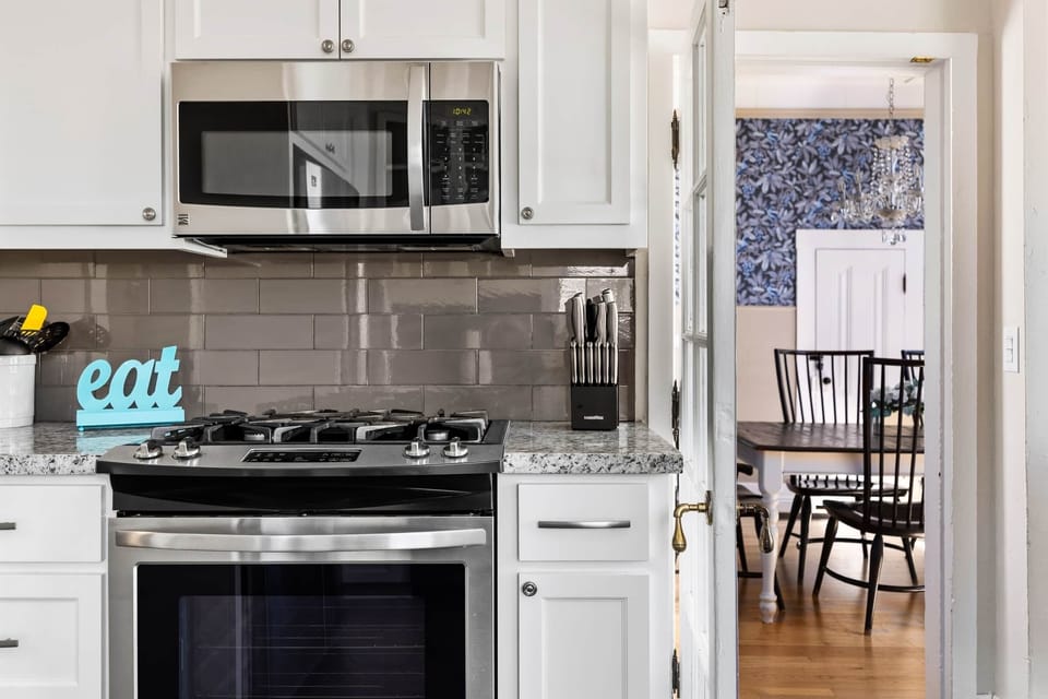 Stainless steel appliances 