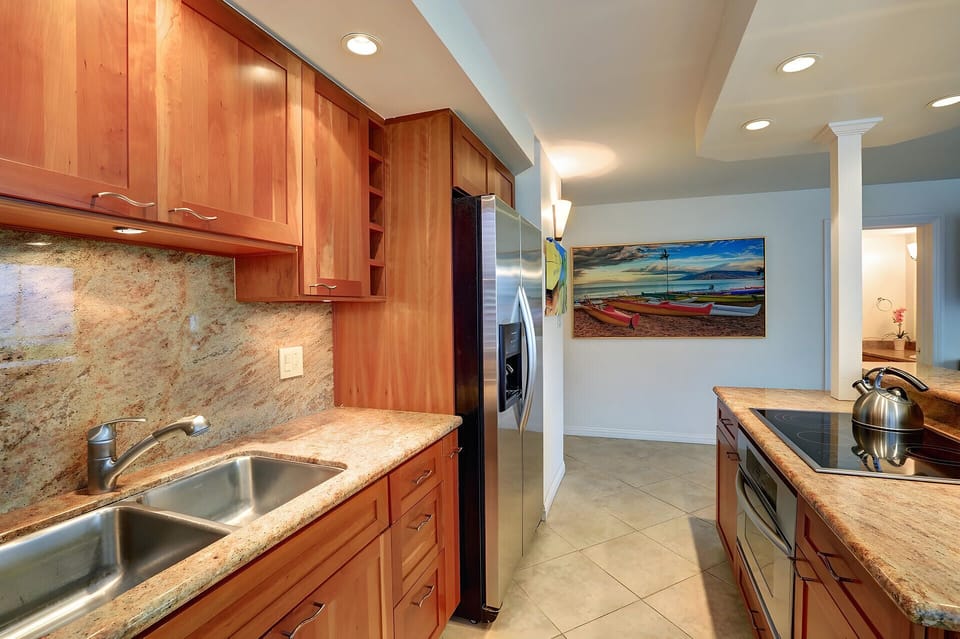 Kitchen With Granite Countertops