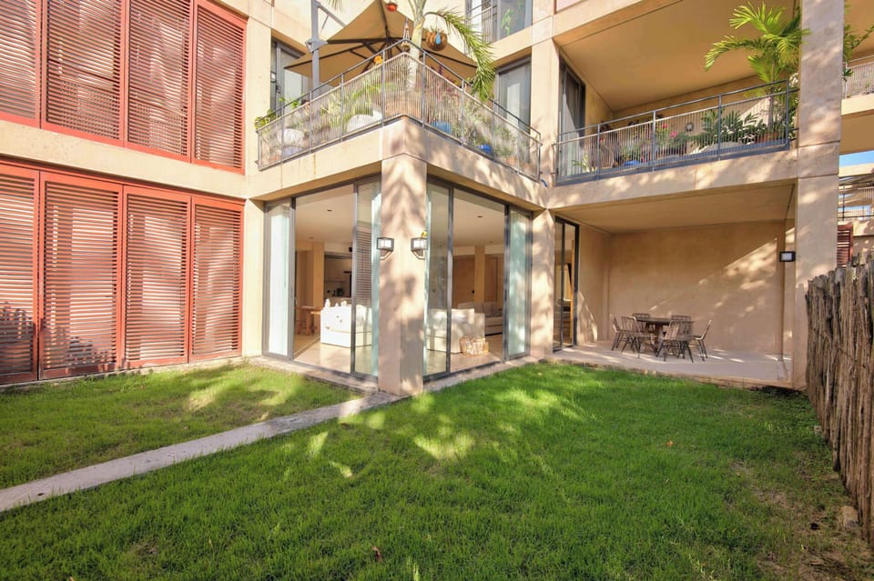 Private patio 