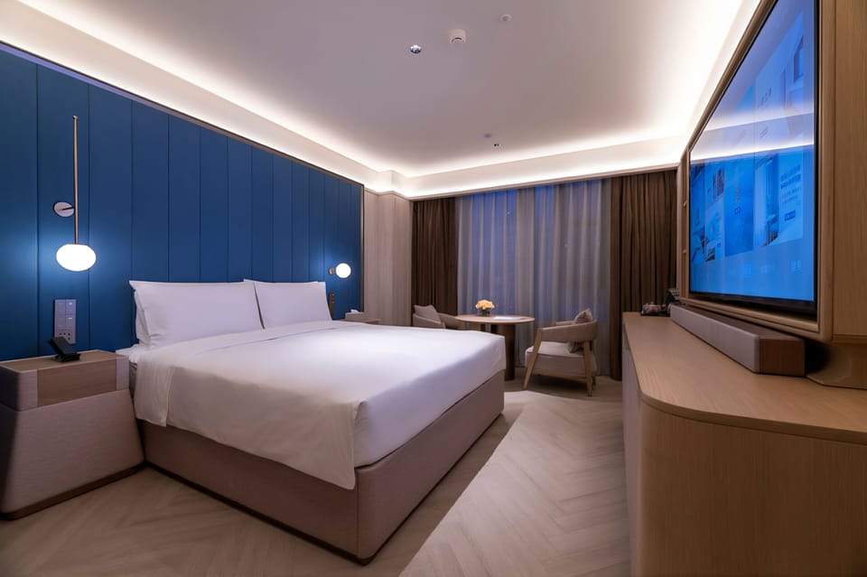 Basic Double Room | Down comforters, minibar (free items), desk, laptop workspace