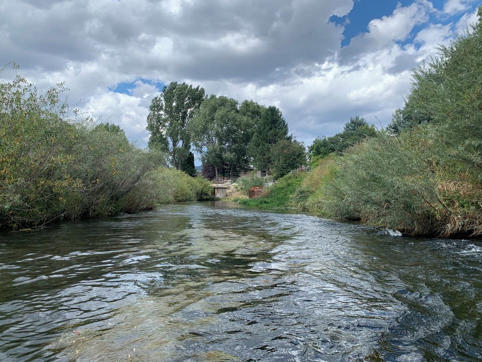 Picture take  with high water level.