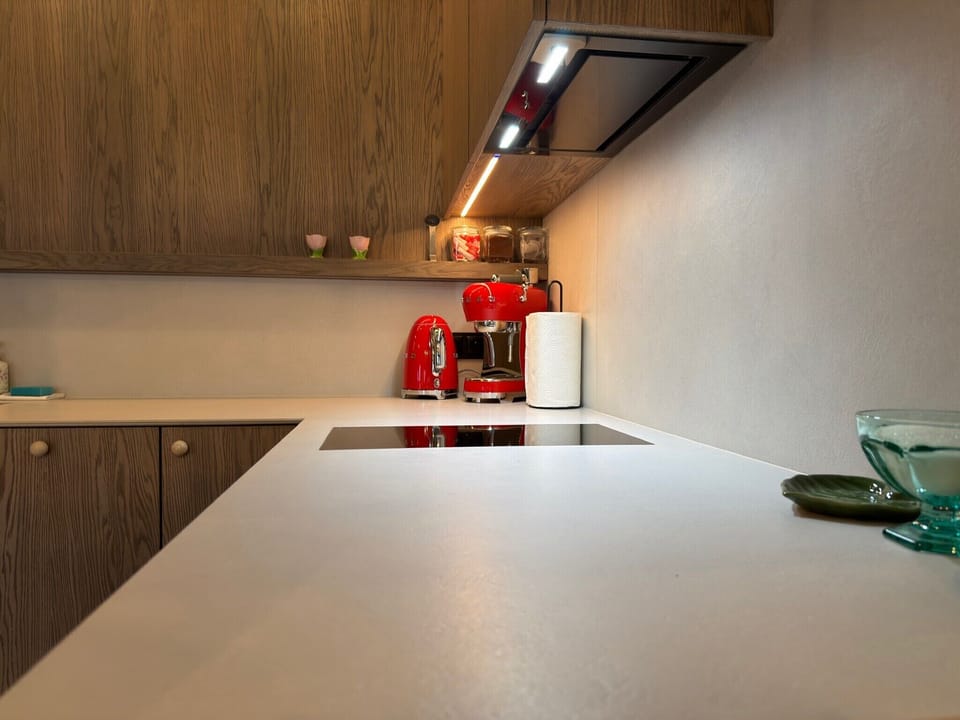 Premium Studio Suite, Balcony | Private kitchen | Espresso maker, electric kettle