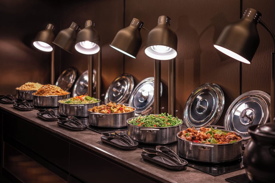 Daily buffet breakfast for a fee