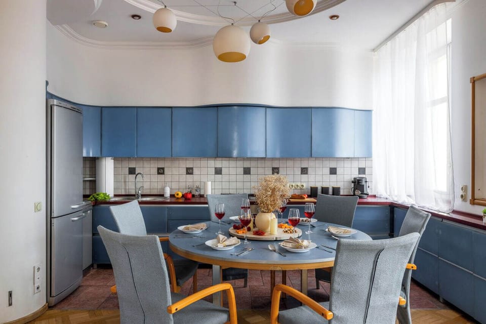 Premium Apartment, Balcony, City View | Private kitchen | Electric kettle, griddle, cleaning supplies, paper towels