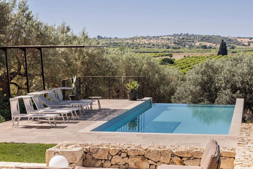Swimming Pool, Furniture, Composite Material, Resort, Outdoor Furniture, Chair, Eco Hotel, Sunlounger, Flagstone, Villa