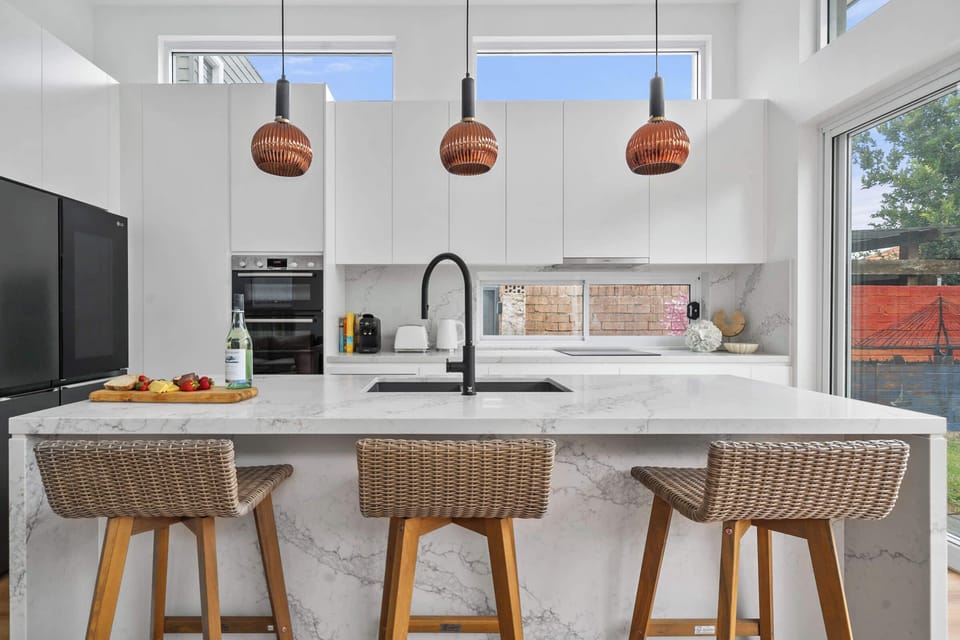 Superior Apartment, Patio, Garden View | Private kitchen