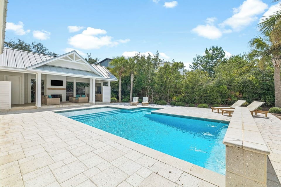 Soak Up the Sun by the Private Pool!