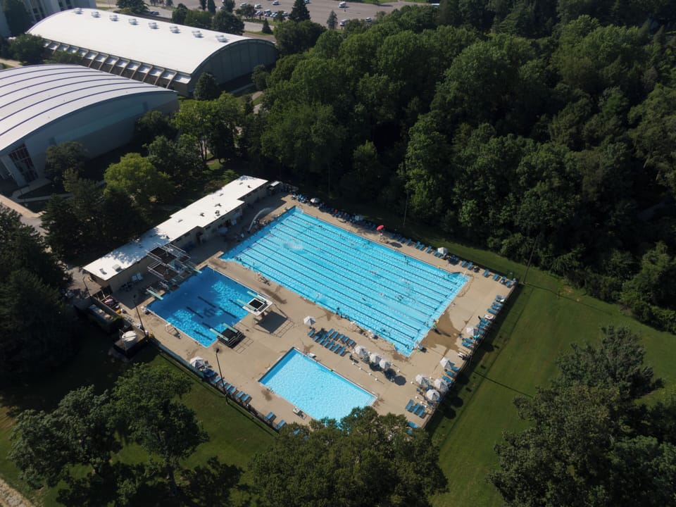 Just 8 minutes from the IU outdoor pool.