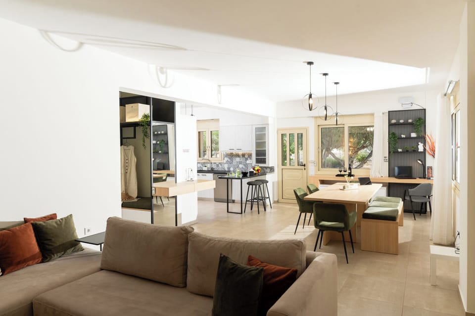 Apartment, Patio, Pool View | Living area | 55-inch Smart TV with satellite channels, Netflix, streaming services