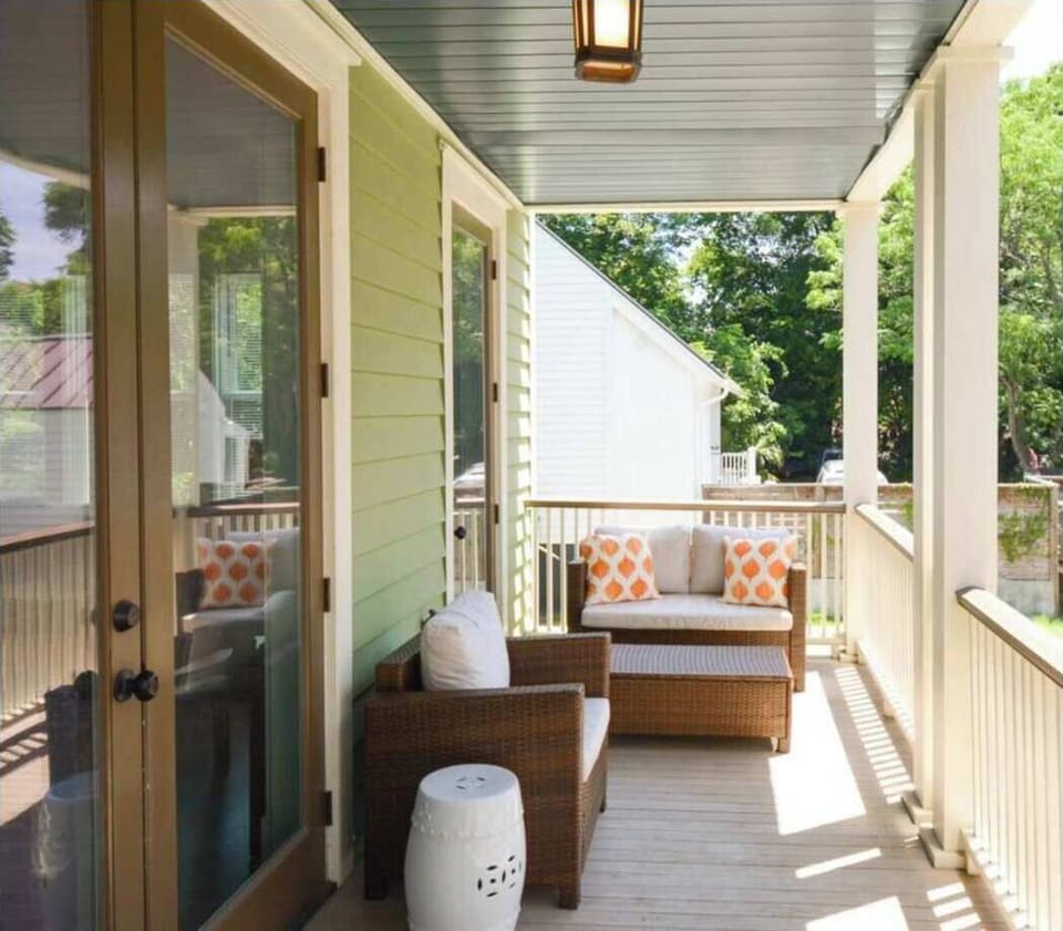 Plenty of room to relax on the outdoor porch