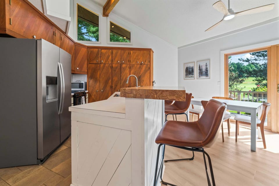 Chefs Kitchen with everything you need for a gourmet meal.