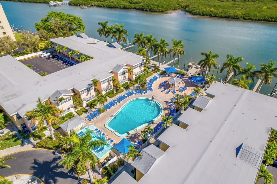 Complex Heated Pool and sun deck
