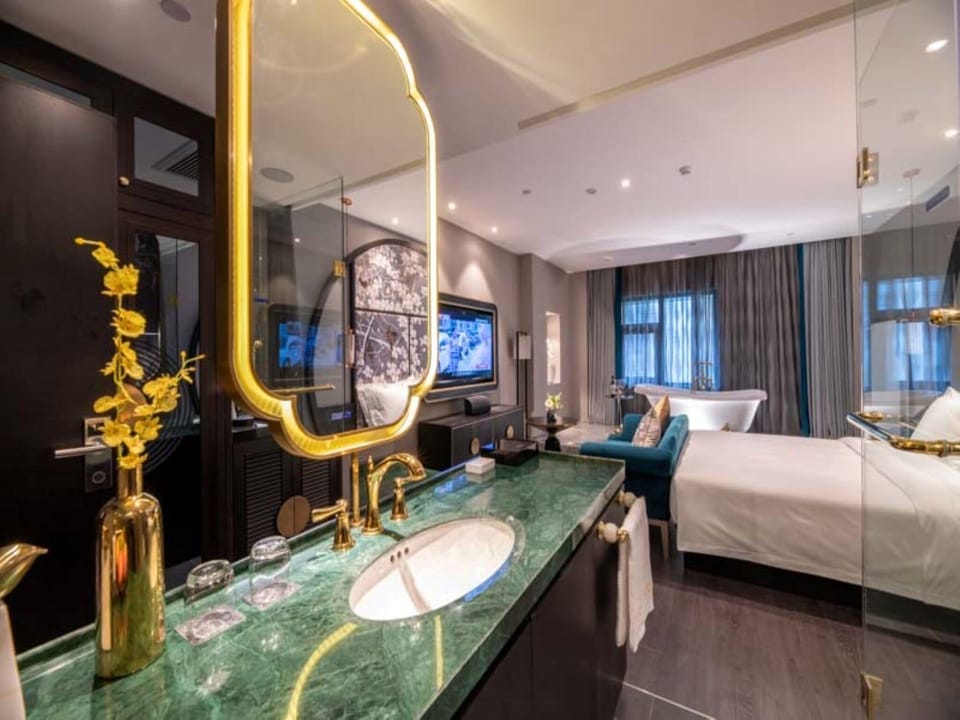 Superior Double Room | Minibar (free items), in-room safe, blackout drapes