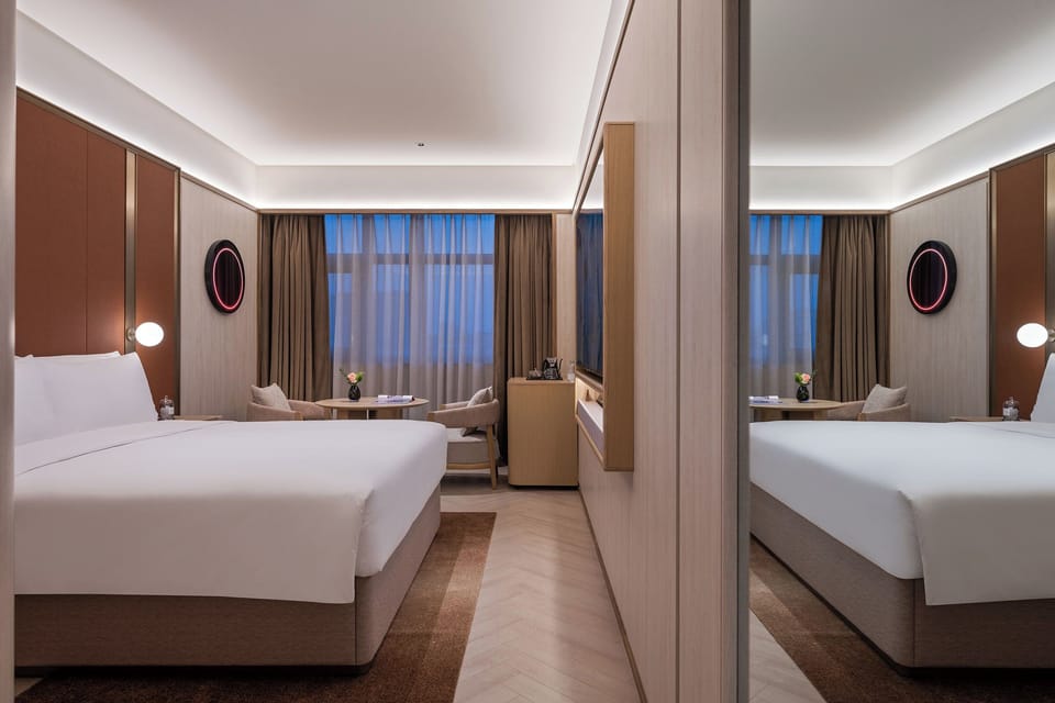 Basic Double Room | Blackout drapes, iron/ironing board (on request), WiFi (free)