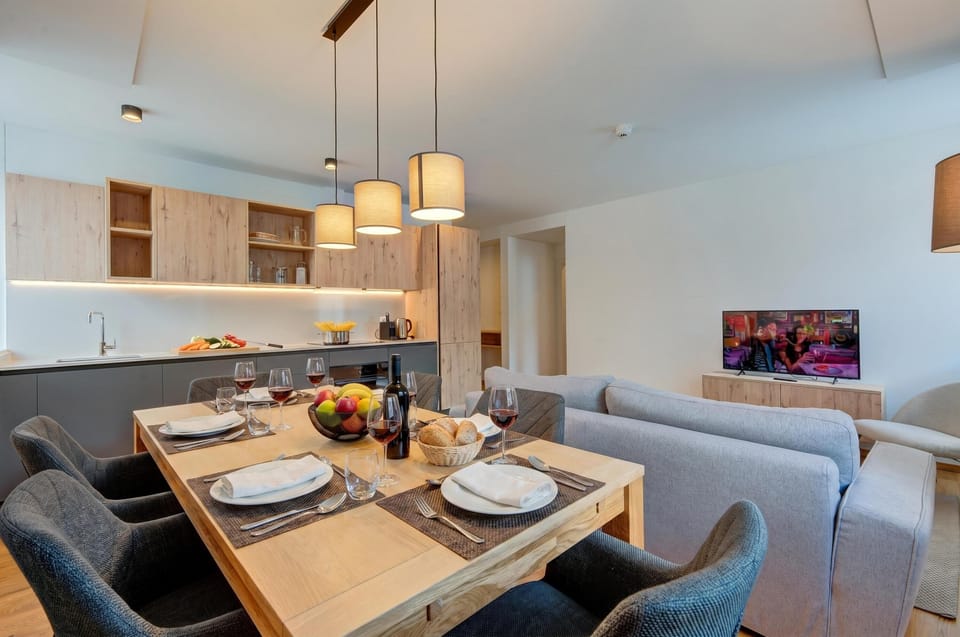 Living and dining room