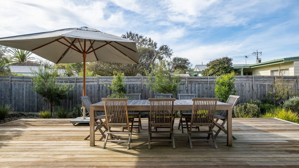 Spacious Deck for Outdoor Dining