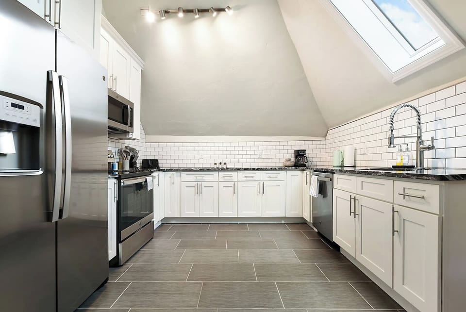 Fully Stocked Kitchen With NEW Stainless Steel Appliances
