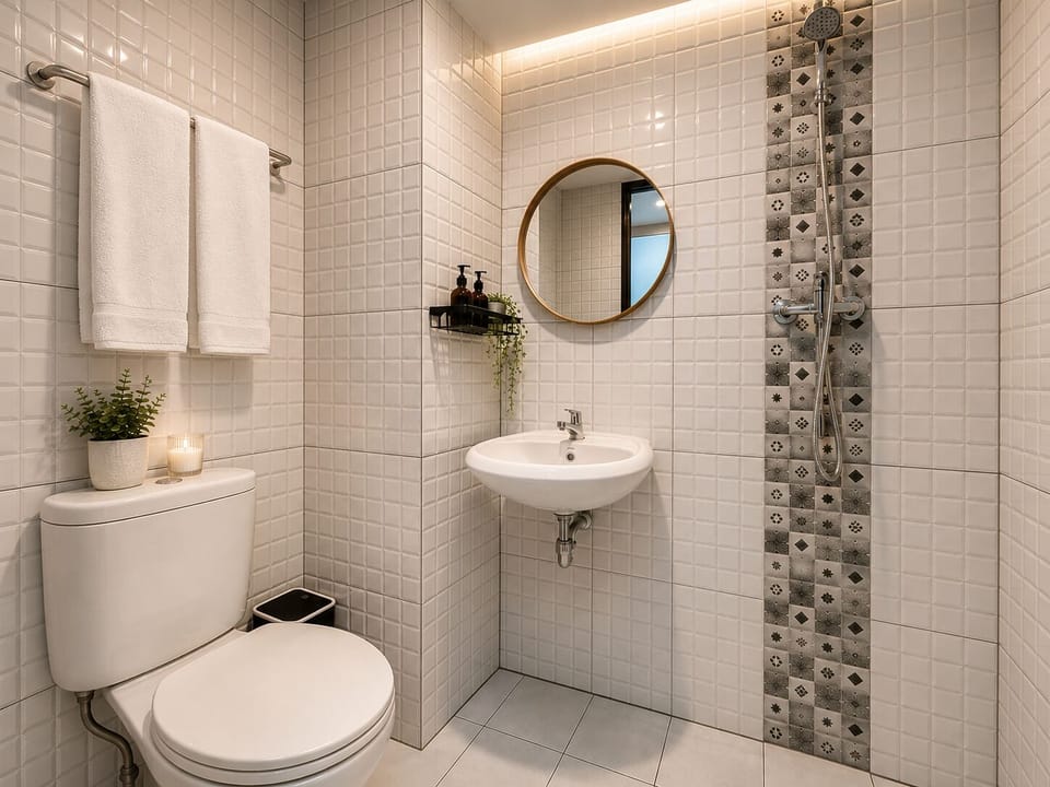 Superior Single Room | Bathroom | Shower, towels, soap, shampoo