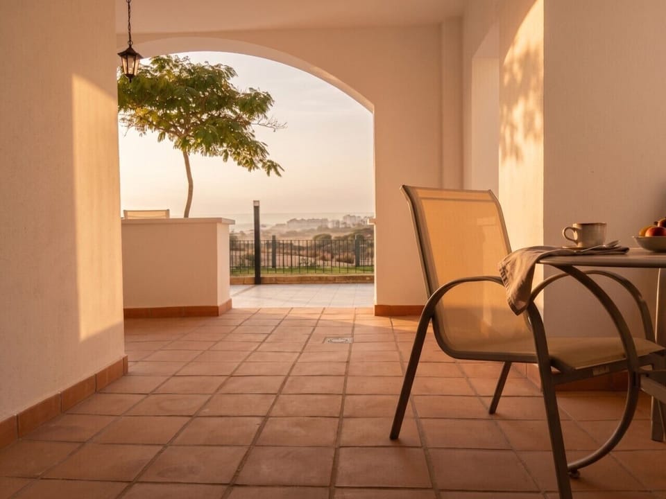 Terrace, Outdoor dining area, Pool  & Golf Course views.