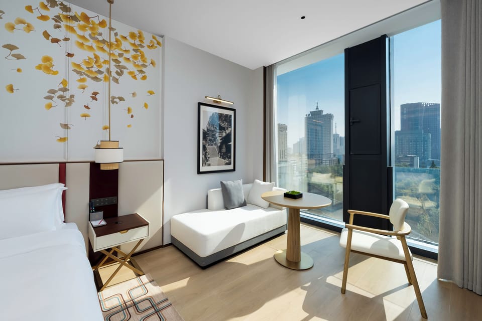 Classic Double or Twin Room, Park View | Blackout drapes, soundproofing, iron/ironing board (on request)