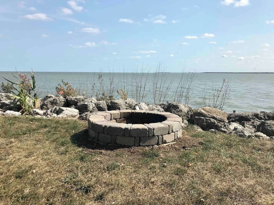 Firepit #2 for guests.