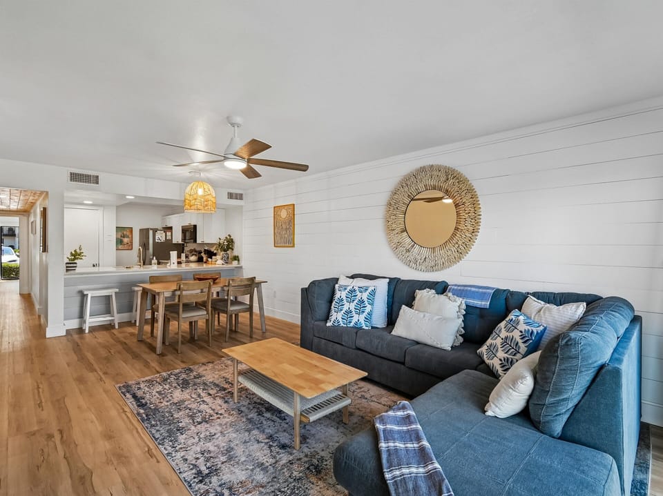 Living Area - Queen Sleeper Sofa