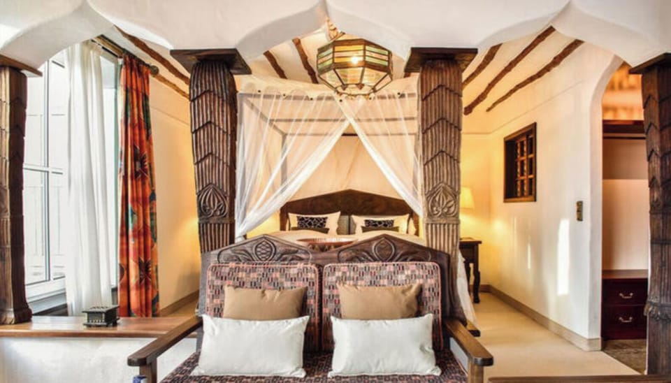 Bedroom. Interior and views may vary based on location and availability.