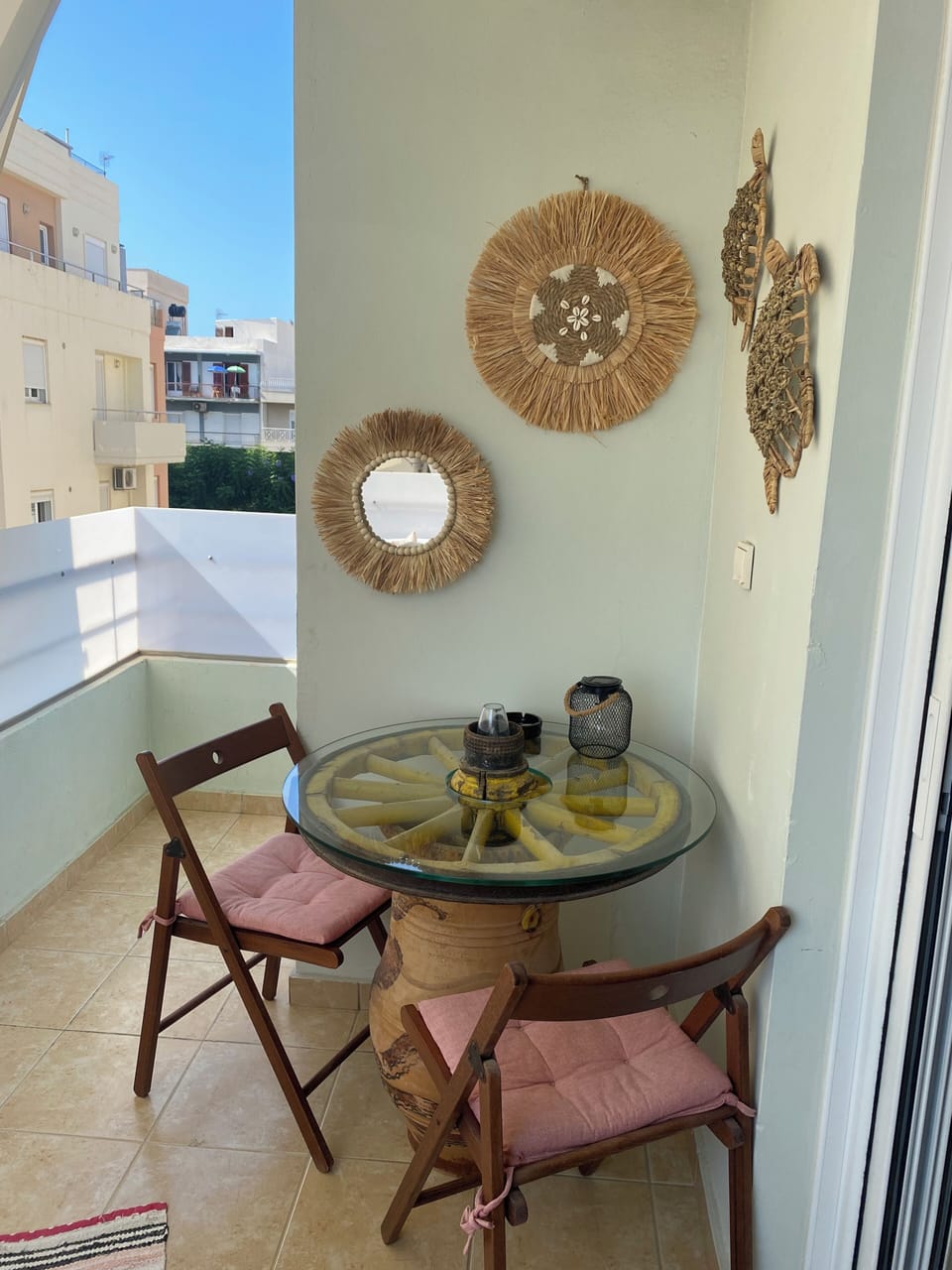     Private balcony—perfect for morning coffee or an evening glass of wine.