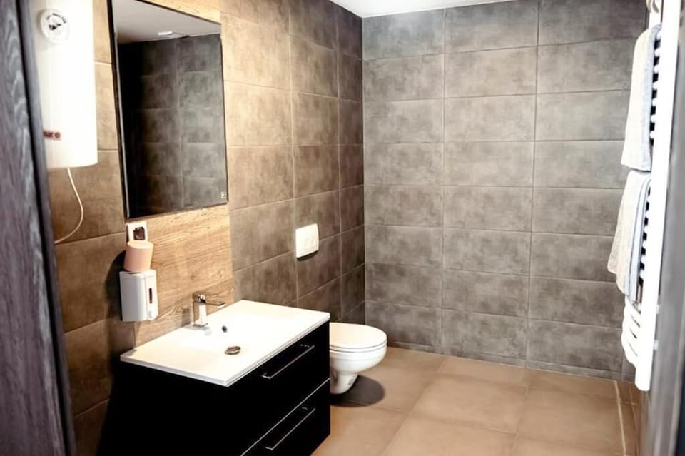 Superior Triple Room | Bathroom | Hair dryer (on request), towels, soap, shampoo