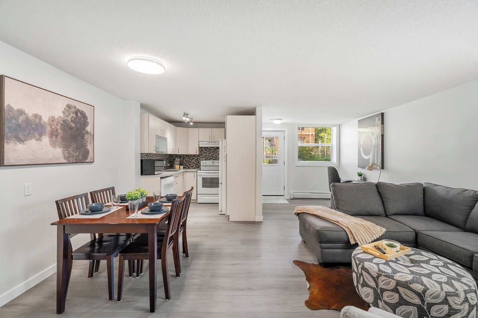 Open living and dining space in the heart of Bridgeland