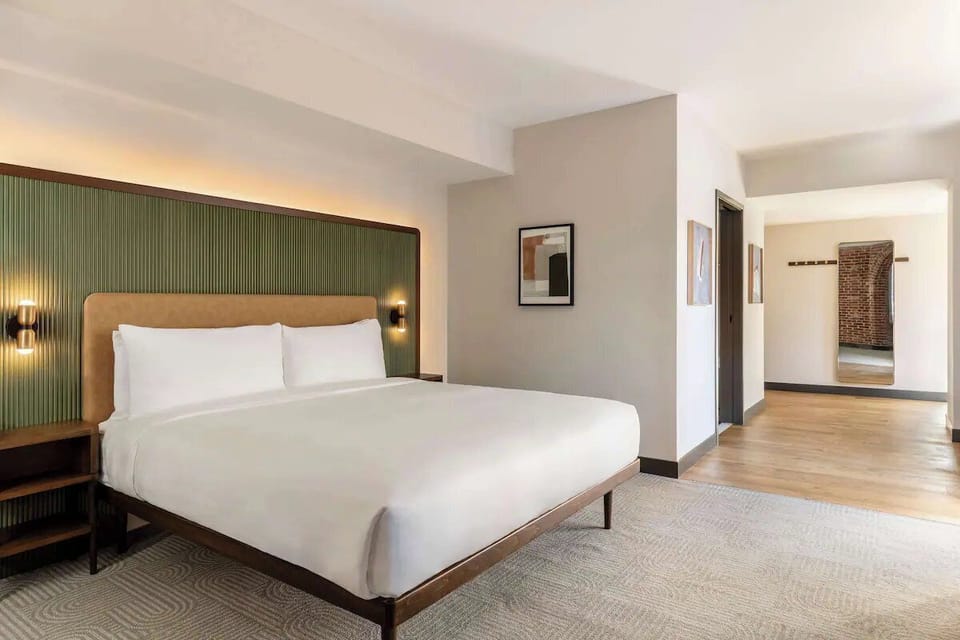 Bedroom. Interior and views may vary based on location and availability.