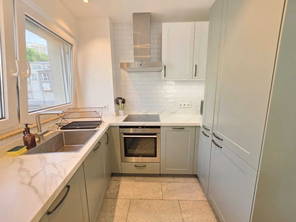 Apartment, Balcony, City View | Private kitchen
