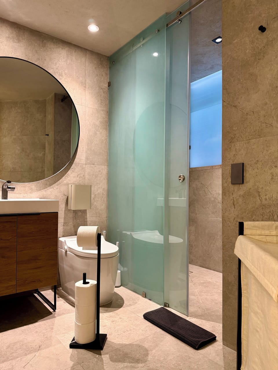 Shared bathroom