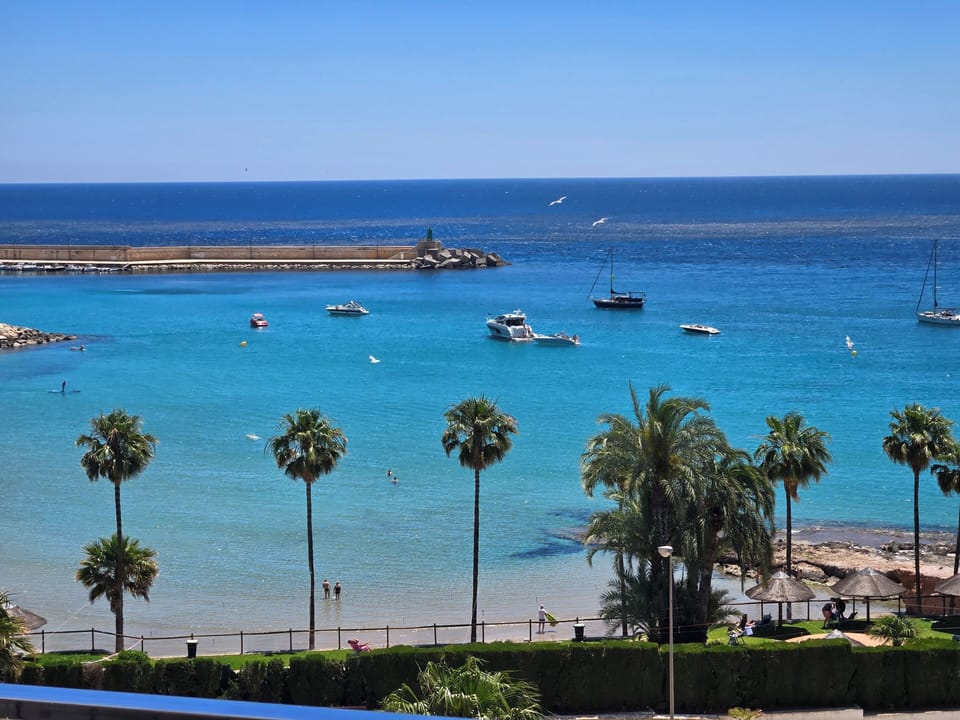 yachts and boats are a common site out side your window