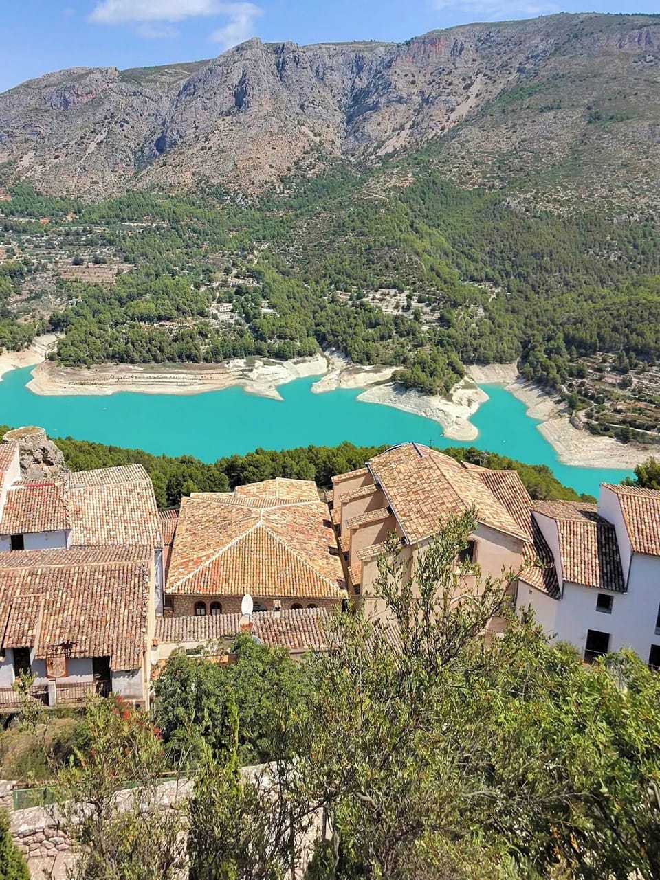 view from castell de Guadalest  40 minutes from calpe