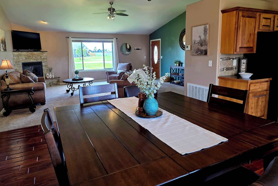 Dining Room to Living Room