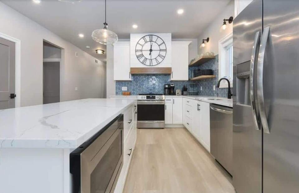 Fully Equipped Kitchen with Coffee Station