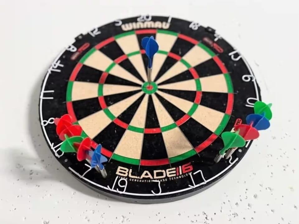 Test your aim with a classic game of darts