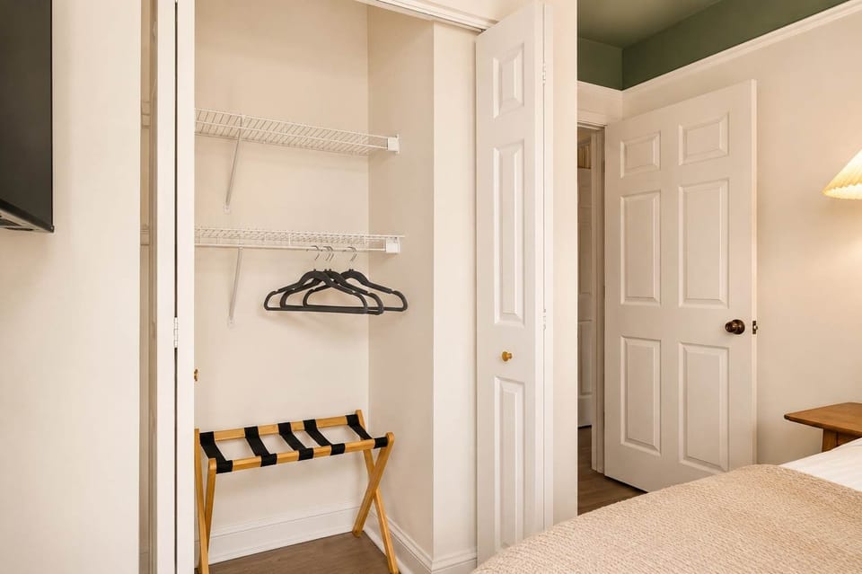 Bedroom 2: Sleep soundly in this inviting king bedroom, complete with luxurious bedding, thoughtful décor, and a calming ambiance that makes you feel right at home.