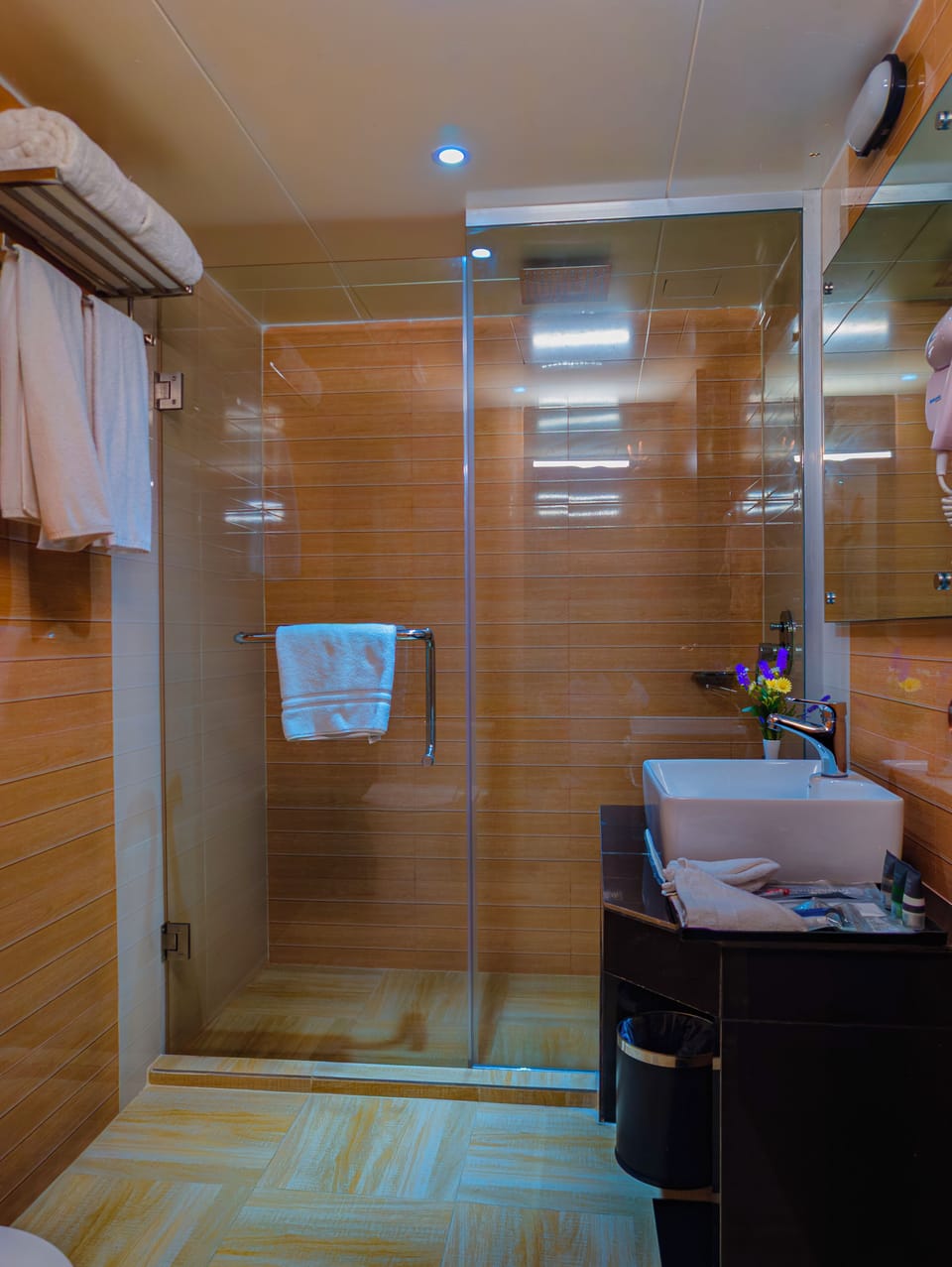 Luxury Suite, City View | Bathroom | Free toiletries, towels, soap, shampoo