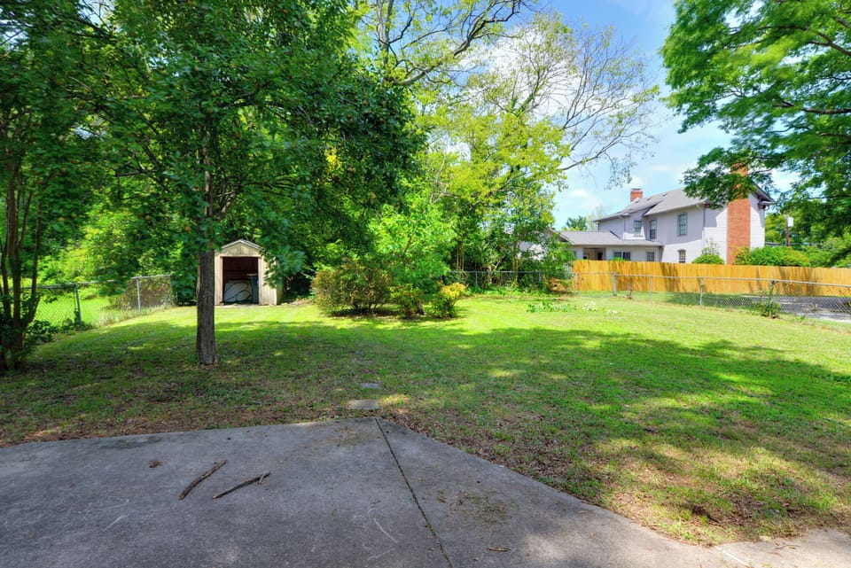 Fenced Backyard w/ Patio
